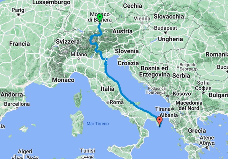 Da Monaco a Santa Maria di Leuca, passando per Venezia: la Puglia sarà nella rotta ciclabile EuroVelo 21