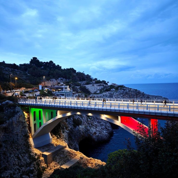 Riaperto il ponte del Ciolo, uno dei simboli del Salento