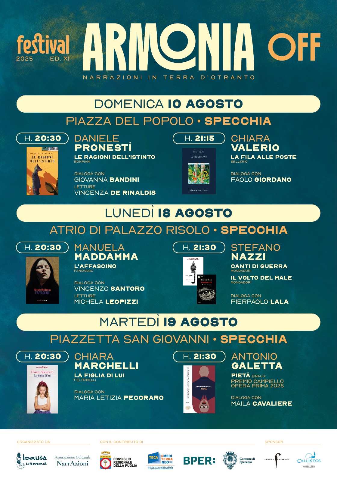 Festival dell’Armonia Off – Specchia – Agosto