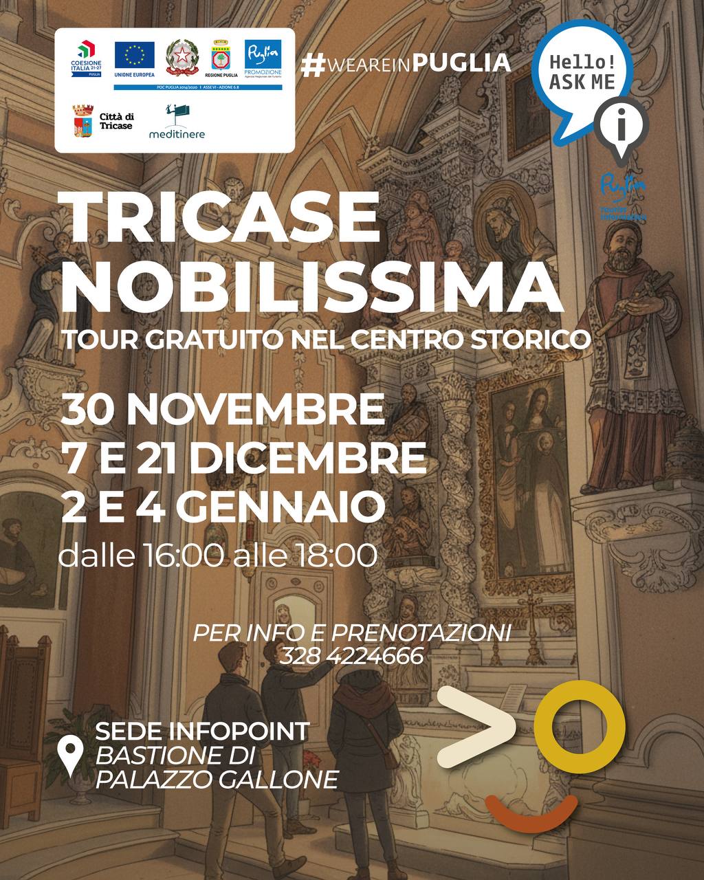 Tricase Nobilissima – Visite guidate gratuite