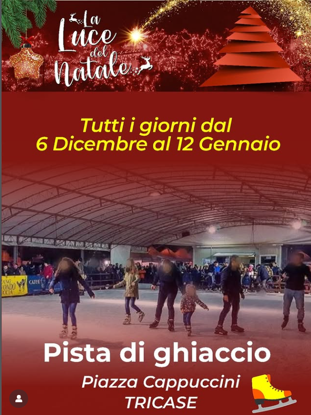 Tricase – La magia della pista di ghiaccio