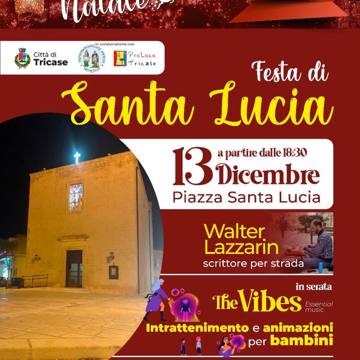 𝐅𝐞𝐬𝐭𝐚 𝐝𝐢 𝐒𝐚𝐧𝐭𝐚 𝐋𝐮𝐜𝐢𝐚