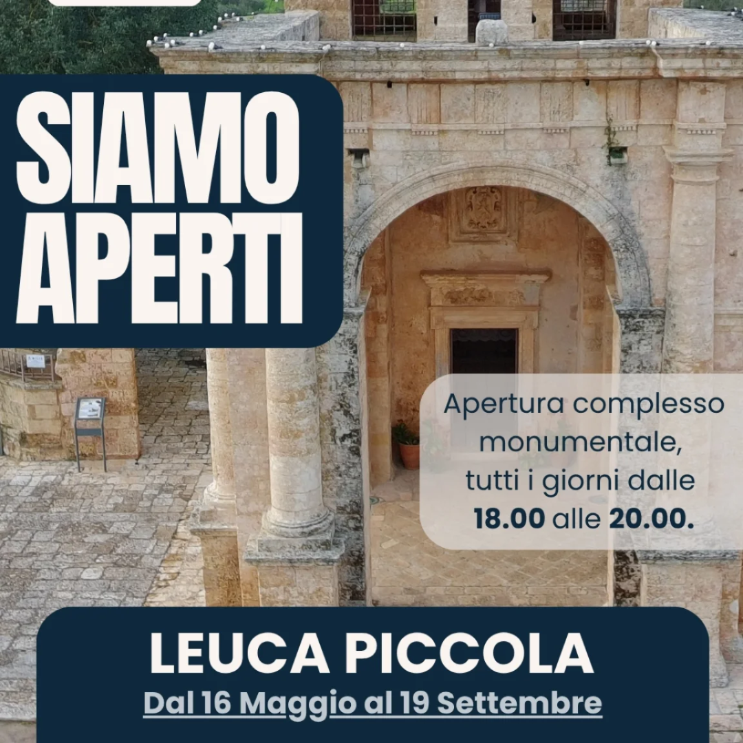 Leuca Piccola nel borgo di Barbarano Del Capo