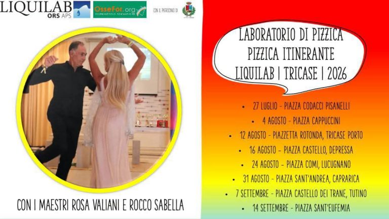 LABORATORIO DI PIZZICA